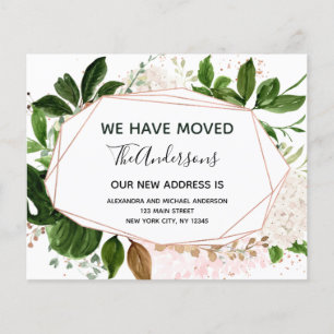Budget Flytta Notification Eucalyptus Greenery Flygblad