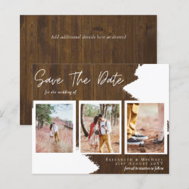 BUDGET Förlovning Photo RUSTIC SPARA DATUM