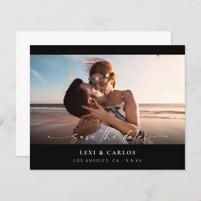 Budget Foto & Kalligrafi 3 Mod Rädda Datumet (Fram/baksida)