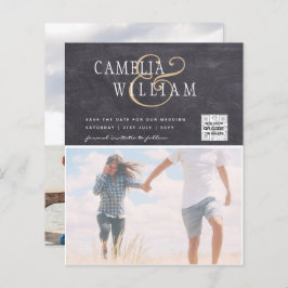 BUDGET FOTO SPARA DATUM QR-SKANNINGSKOD RSVP