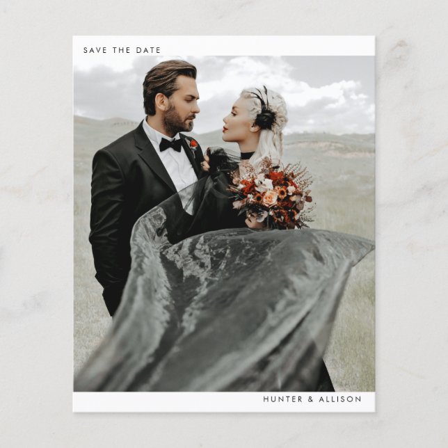 Budget Foto Spara datumet Flygblad (Framsidan)