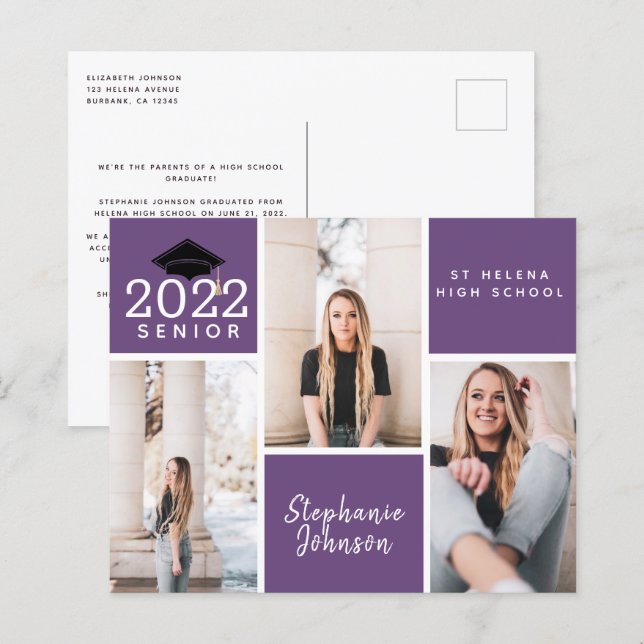 BUDGET Fotoansvarig Studenten-vykort (Fram/baksida)