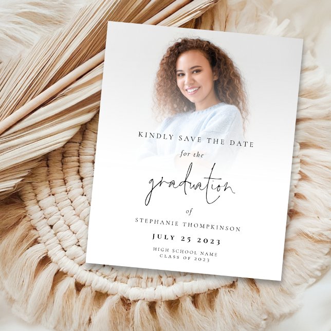 BUDGET Fotoöverlägg Examensdatum Spara datum (Skapare uppladdad)