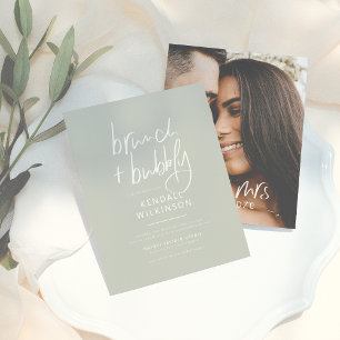 Budget Framtid Fru Sage Grön Brunch & Bubbly Foto