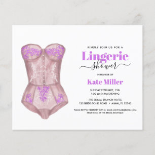 BUDGET Fuchsia Bustier Lingerie Möhippa