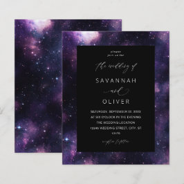 Budget Galaxy Rymden Bröllop