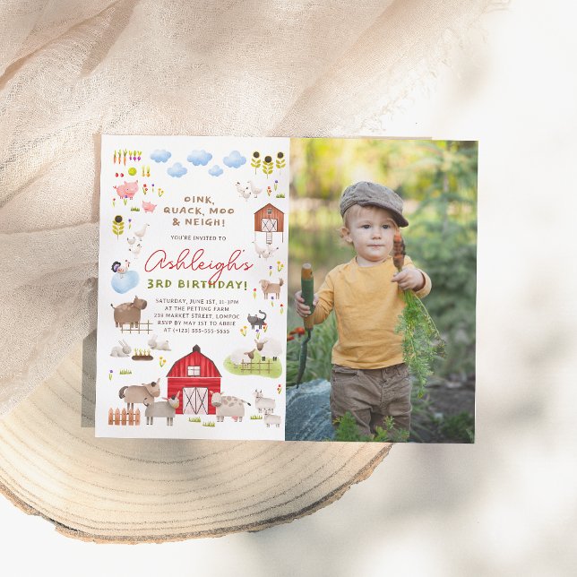 Budget Gårds Djurfest Foto Födelsedagsfest (Skapare uppladdad)