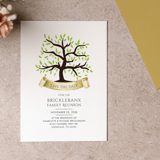 Budget Genealogy Träd Family Reunion Party (Skapare uppladdad)