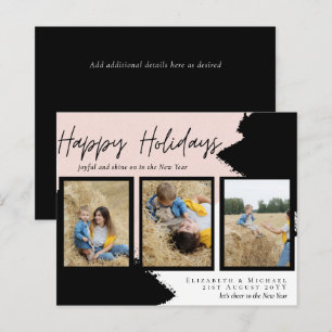 Budget Glad Jul Fotokort Abstrakt Modern