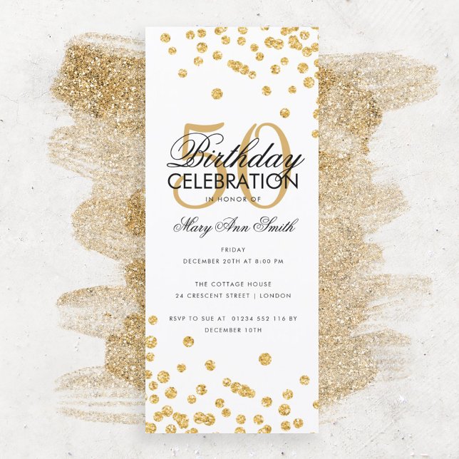 Budget Glitter Confetti Guld (Skapare uppladdad)
