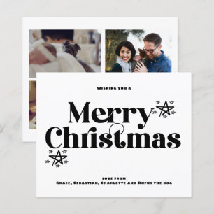 BUDGET God jul-foto med fetstil