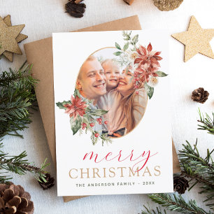 Budget God Jul Grönt Foto Högtid Flyer