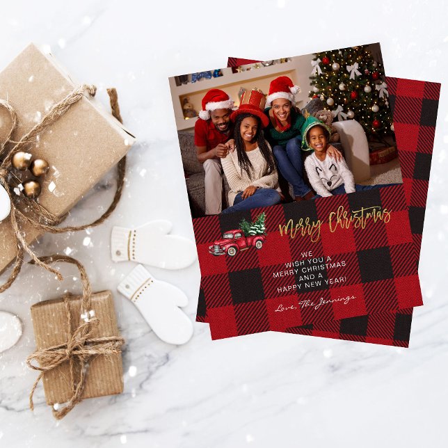 Budget God jul Lastbil & Buffalo Photo H (Skapare uppladdad)