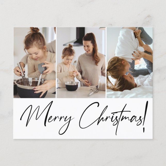 Budget God Jul-manus flera bilder (Framsida)
