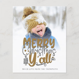 Budget God jul Y'All Photo Artsy-skript