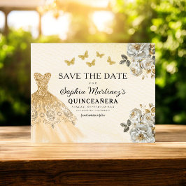 Budget Gold Spara datum Födelsedag Quinceanera