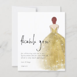 Budget Golden Klänning Flicka Auburn Quinceañera T