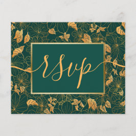 Budget Gorgous Emerald Grönt Golden Foliage OSA
