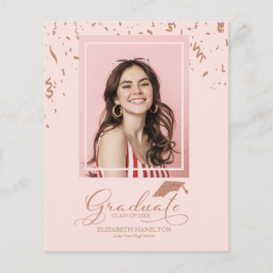 Budget Grad Annonserings Fotokort