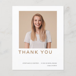 Budget Grad Photo Guld Studenten Tack