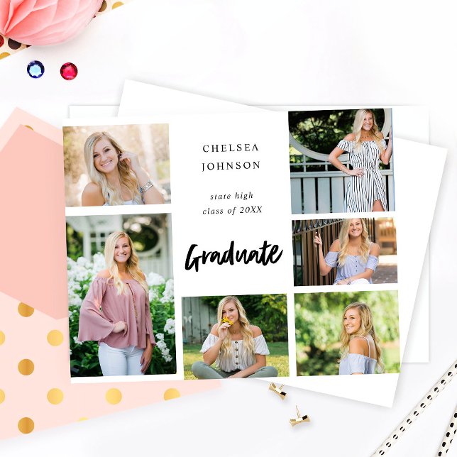 Budget Grad U Multi 6 Photo Student meddelande (Skapare uppladdad)