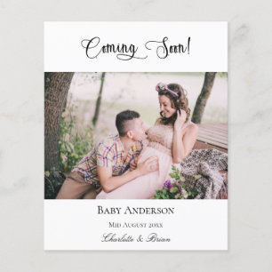 Budget gravid fotomeddelande kommer snart