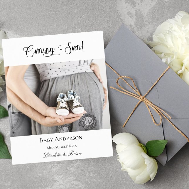 Budget gravid fotomeddelande kommer snart (Skapare uppladdad)