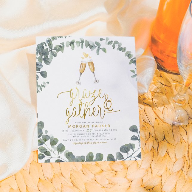 Budget Graze & Gather Eukalyptus Bröllopsdusch (Skapare uppladdad)