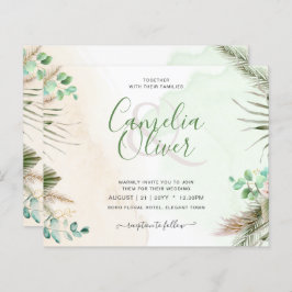 BUDGET Greenery Eucalyptus Pampas Grass Bröllop