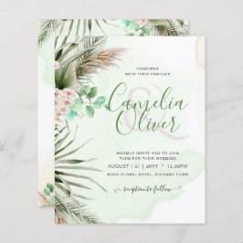 BUDGET Greenery Eucalyptus Pampas Grass Bröllop