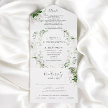 Budget Greenery Foliage Elegant bröllop