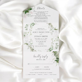 Budget Greenery Foliage Elegant bröllop