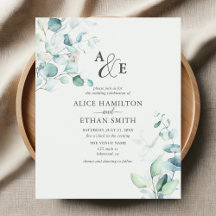 Budget Greenery Sage Bröllop