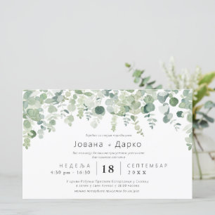 Budget Grey Botanic Eucaliptus Bröllop