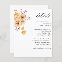 Budget: Gul Gylden Blommig Boho-detaljer