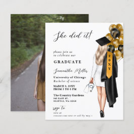 Budget Guld Black Nurse Hon gjorde det Studenten