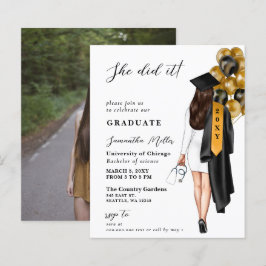 Budget Guld Black Nurse Hon gjorde det Studenten