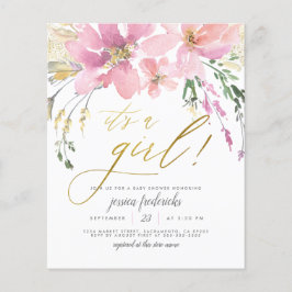 Budget  & Guld Det är en Blommigt för barn