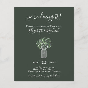 BUDGET Gypsophila Murkelburk Modern Minimalist BRÖ Flygblad