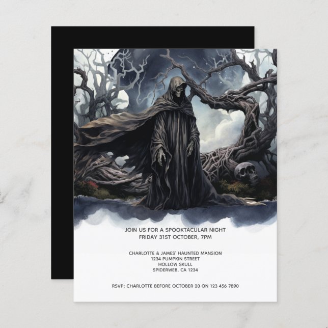 BUDGET Halloween Grim Reduction (Fram/baksida)