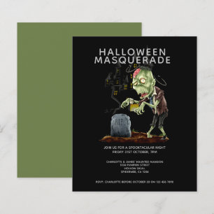 BUDGET Halloween MasqueraZombie Brain Grave
