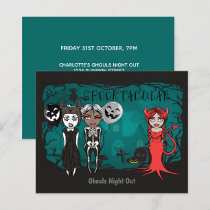 BUDGET Halloween Spooktacular Ghouls kvällsöde ut