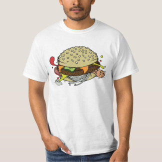 Budget- hamburgareskjorta t-shirt