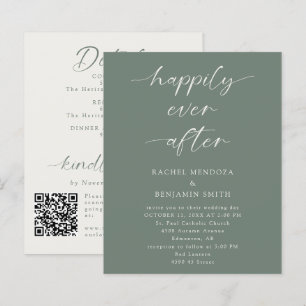 Budget Happily Ever After Bröllop 2-sidiga detalje