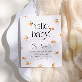 Budget Hej Baby Boho Sunshine Baby Shower