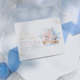 Budget Hej! Baby Elefant Sjöman Baby Shower