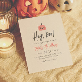 Budget Hej Boo Halloween Boho Födelsedagsfest