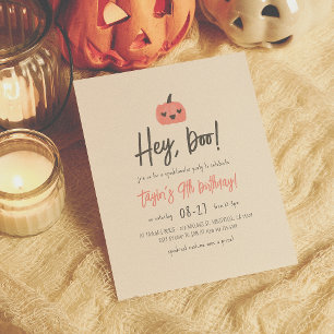 Budget Hej Boo Halloween Boho Födelsedagsfest
