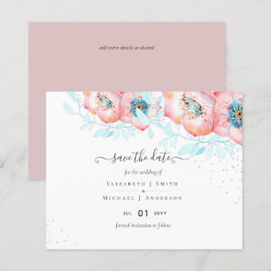 BUDGET Hellebore Turkvoise Peach Blommigt Bröllop