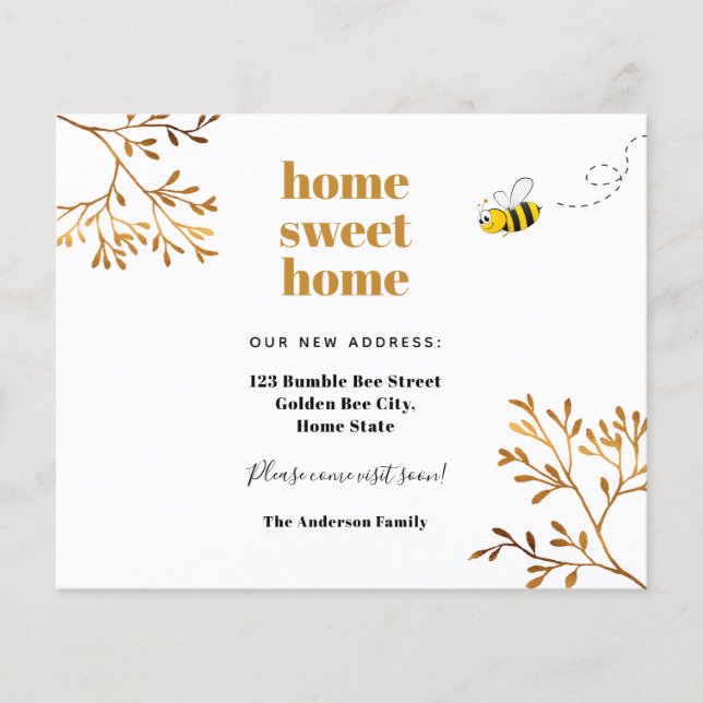 Budget hem ljuva hem moderna flyttanmälan (Framsida)